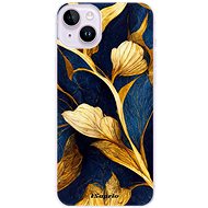iSaprio Gold Leaves pro iPhone 14 Plus - Phone Cover