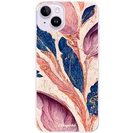 iSaprio Purple Leaves pro iPhone 14 Plus - Phone Cover