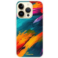 iSaprio Blue Paint for iPhone 14 Pro - Phone Cover