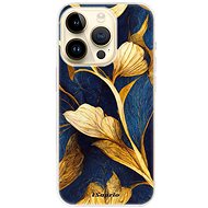 iSaprio Gold Leaves pro iPhone 14 Pro - Phone Cover
