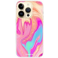 iSaprio Orange Liquid pro iPhone 14 Pro - Phone Cover