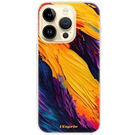 iSaprio Orange Paint for iPhone 14 Pro - Phone Cover