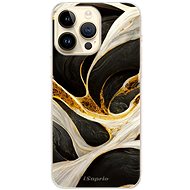 iSaprio Black and Gold pro iPhone 14 Pro Max - Phone Cover