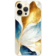 iSaprio Blue Leaves pro iPhone 14 Pro Max - Phone Cover