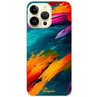 iSaprio Blue Paint pro iPhone 14 Pro Max - Phone Cover