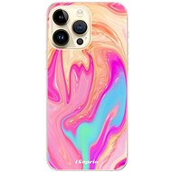 iSaprio Orange Liquid pro iPhone 14 Pro Max - Phone Cover