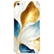 iSaprio Blue Leaves for iPhone 5/5S/SE - Phone Cover