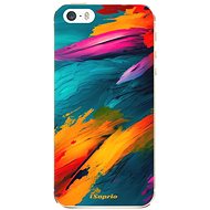 iSaprio Blue Paint pro iPhone 5/5S/SE - Phone Cover