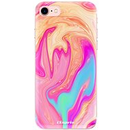 iSaprio Orange Liquid pro iPhone 7 / 8 - Phone Cover