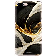 iSaprio Black and Gold for iPhone 7 Plus / 8 Plus - Phone Cover