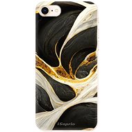 iSaprio Black and Gold pro iPhone 8 - Phone Cover