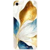 iSaprio Blue Leaves pro iPhone 8 - Phone Cover