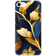 iSaprio Gold Leaves for iPhone 8 - Phone Cover