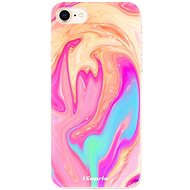 iSaprio Orange Liquid pro iPhone 8 - Phone Cover