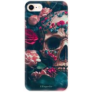 iSaprio Skull in Roses pro iPhone 8 - Phone Cover