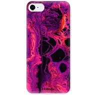 iSaprio Abstract Dark 01 pro iPhone SE 2020 - Phone Cover