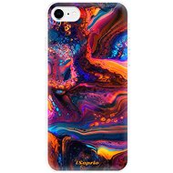 iSaprio Abstract Paint 02 pro iPhone SE 2020 - Phone Cover