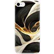 iSaprio Black and Gold pro iPhone SE 2020 - Phone Cover