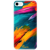 iSaprio Blue Paint pro iPhone SE 2020 - Phone Cover