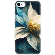 iSaprio Blue Petals for iPhone SE 2020 - Phone Cover