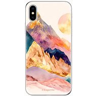 iSaprio Abstract Mountains na iPhone X - Kryt na mobil