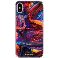 iSaprio Abstract Paint 02 pro iPhone X - Phone Cover