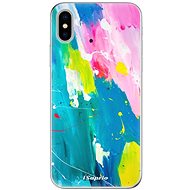 iSaprio Abstract Paint 04 pro iPhone X - Phone Cover