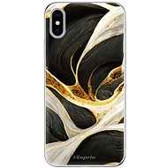 iSaprio Black and Gold pro iPhone X - Phone Cover