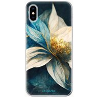 iSaprio Blue Petals pro iPhone X - Phone Cover