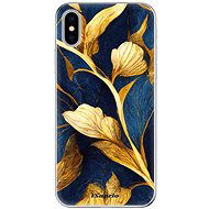 iSaprio Gold Leaves pro iPhone X - Phone Cover