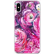 iSaprio Pink Bouquet pro iPhone X - Phone Cover