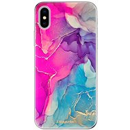 iSaprio Purple Ink for iPhone X - Phone Cover