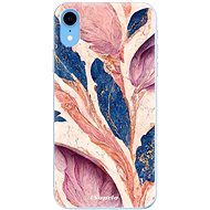 iSaprio Purple Leaves pro iPhone Xr - Phone Cover