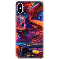 iSaprio Abstract Paint 02 pro iPhone XS - Phone Cover