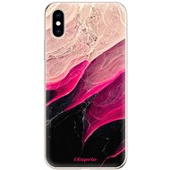 iSaprio Black and Pink pro iPhone XS - Phone Cover