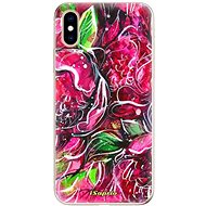 iSaprio Burgundy for iPhone XS - Phone Cover