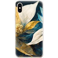 iSaprio Gold Petals na iPhone XS - Kryt na mobil