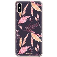 iSaprio Herbal Pattern pro iPhone XS - Phone Cover