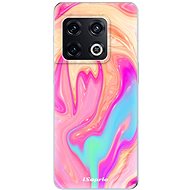 iSaprio Orange Liquid pro OnePlus 10 Pro - Phone Cover