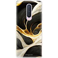 iSaprio Black and Gold pro OnePlus 8 - Phone Cover