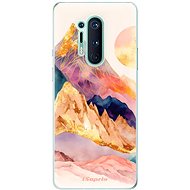 iSaprio Abstract Mountains pro OnePlus 8 Pro - Phone Cover