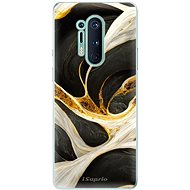 iSaprio Black and Gold pro OnePlus 8 Pro - Phone Cover