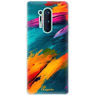 iSaprio Blue Paint pro OnePlus 8 Pro - Phone Cover