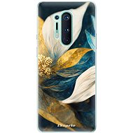 iSaprio Gold Petals pro OnePlus 8 Pro - Phone Cover