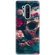 iSaprio Skull in Roses pro OnePlus 8 Pro - Phone Cover