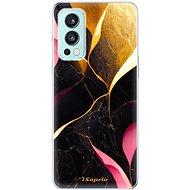 iSaprio Gold Pink Marble pro OnePlus Nord 2 5G - Phone Cover
