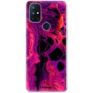 iSaprio Abstract Dark 01 pro OnePlus Nord N10 5G - Phone Cover