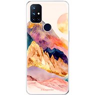 iSaprio Abstract Mountains pro OnePlus Nord N10 5G - Phone Cover