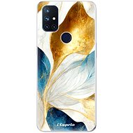 iSaprio Blue Leaves pro OnePlus Nord N10 5G - Phone Cover