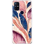 iSaprio Purple Leaves pro OnePlus Nord N10 5G - Phone Cover